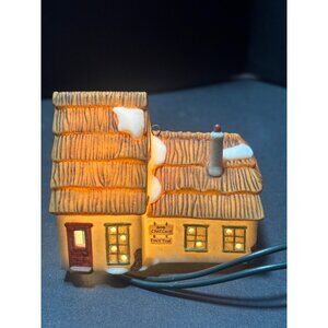 Department 56 Dickens Village Bob Cratchit Tiny Tim Lighted Ornament Vintage 80s
